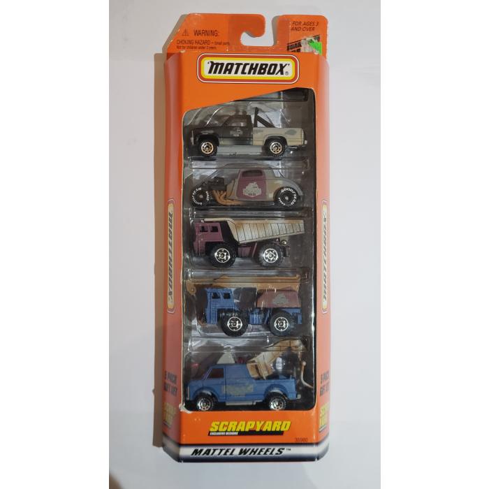 Matchbox Pack de 5 - Scrapyard
