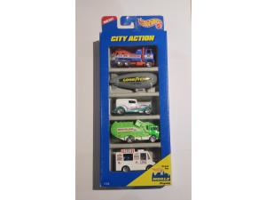 Hot Wheels Pack de 5 - City Action Great For World