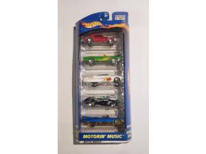 Hot Wheels Pack de 5 - Gift Pack Motorin' Music