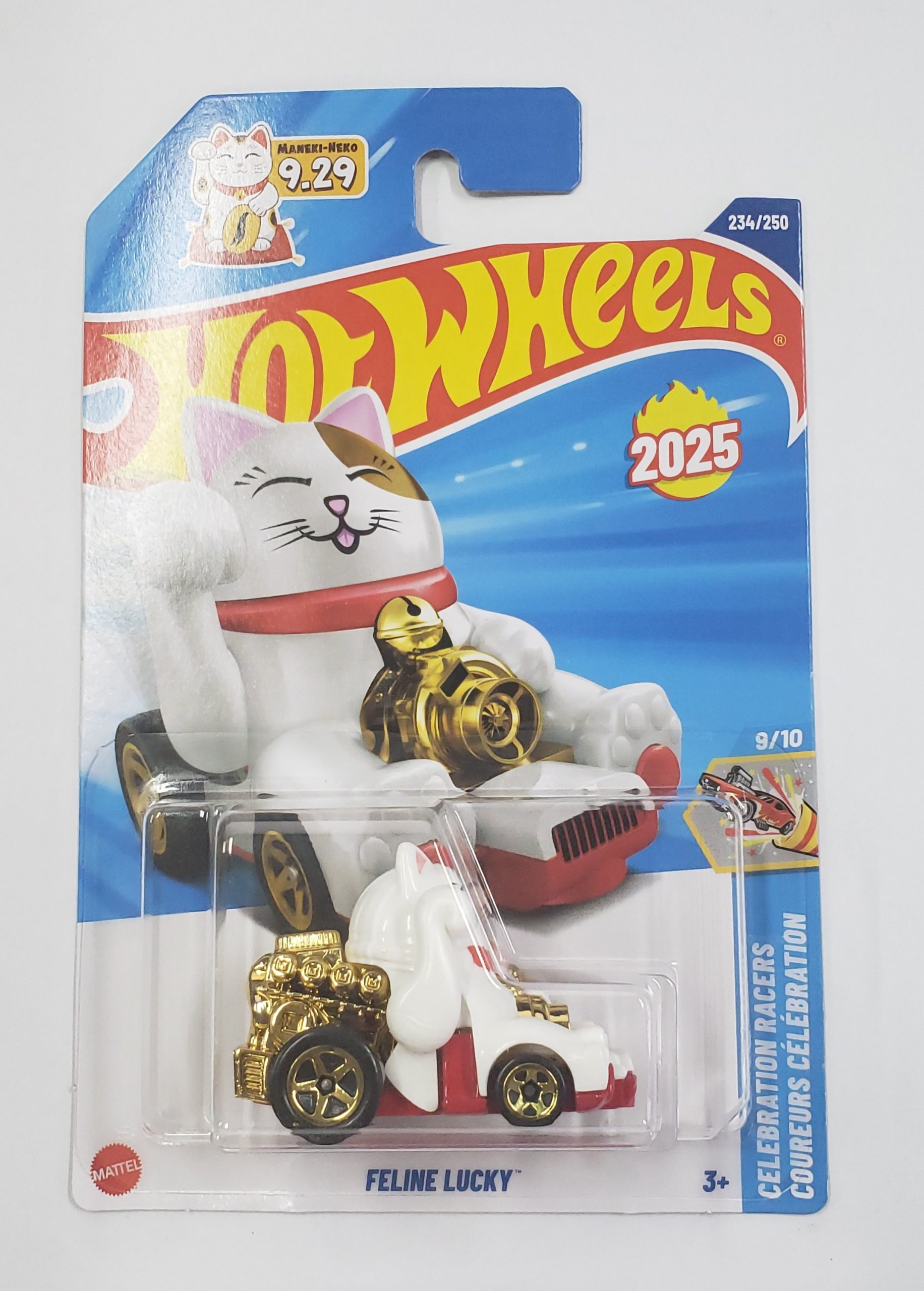 Hot Wheels Celebration Racers – Feline Lucky – Universo Hot Wheels