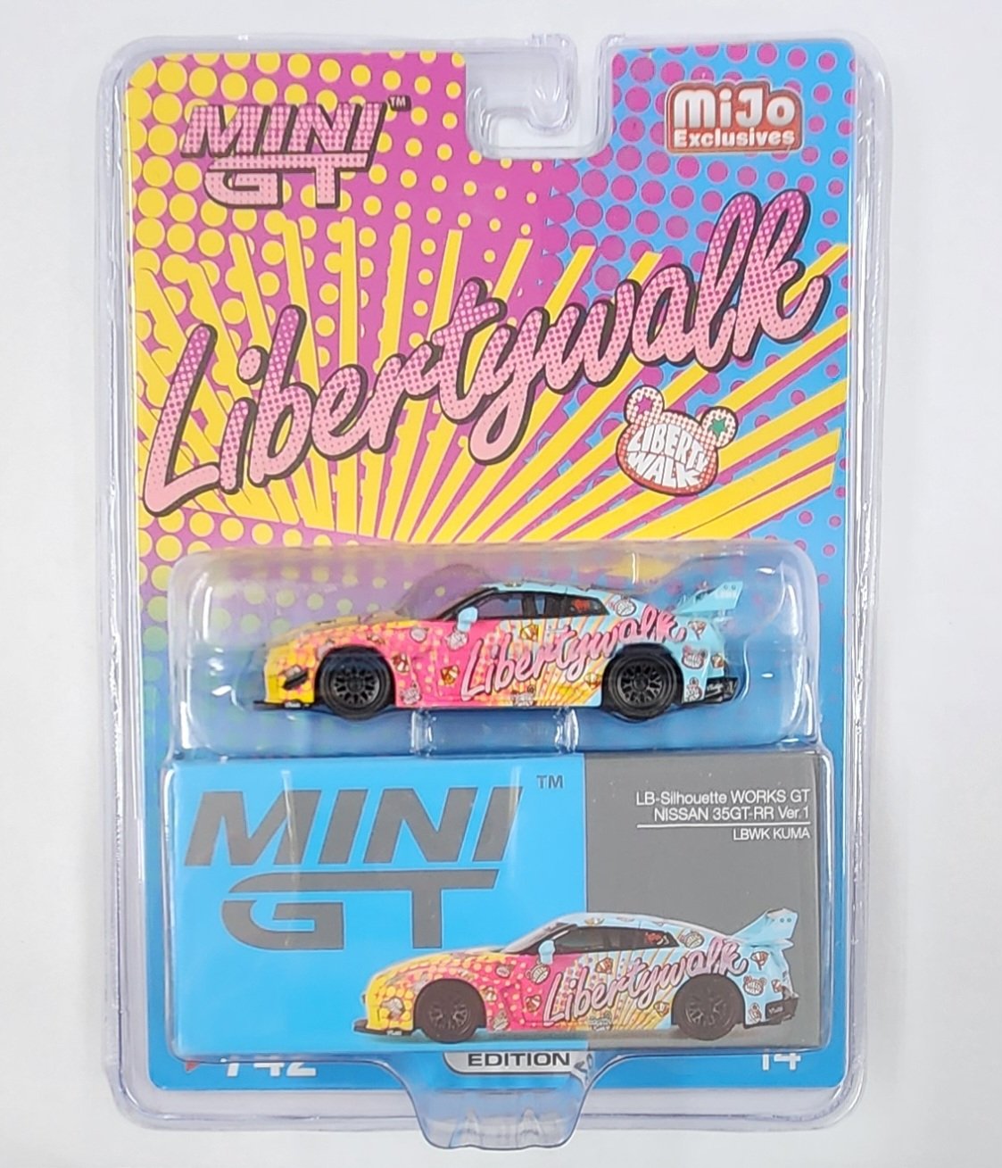 ミニカー MINIGT LB-Silhouette WORKS GT 35GT-RR Mini GT – LB-Silhouette WORKS GT Nissan 35GT-RR Ver.1 – Universo