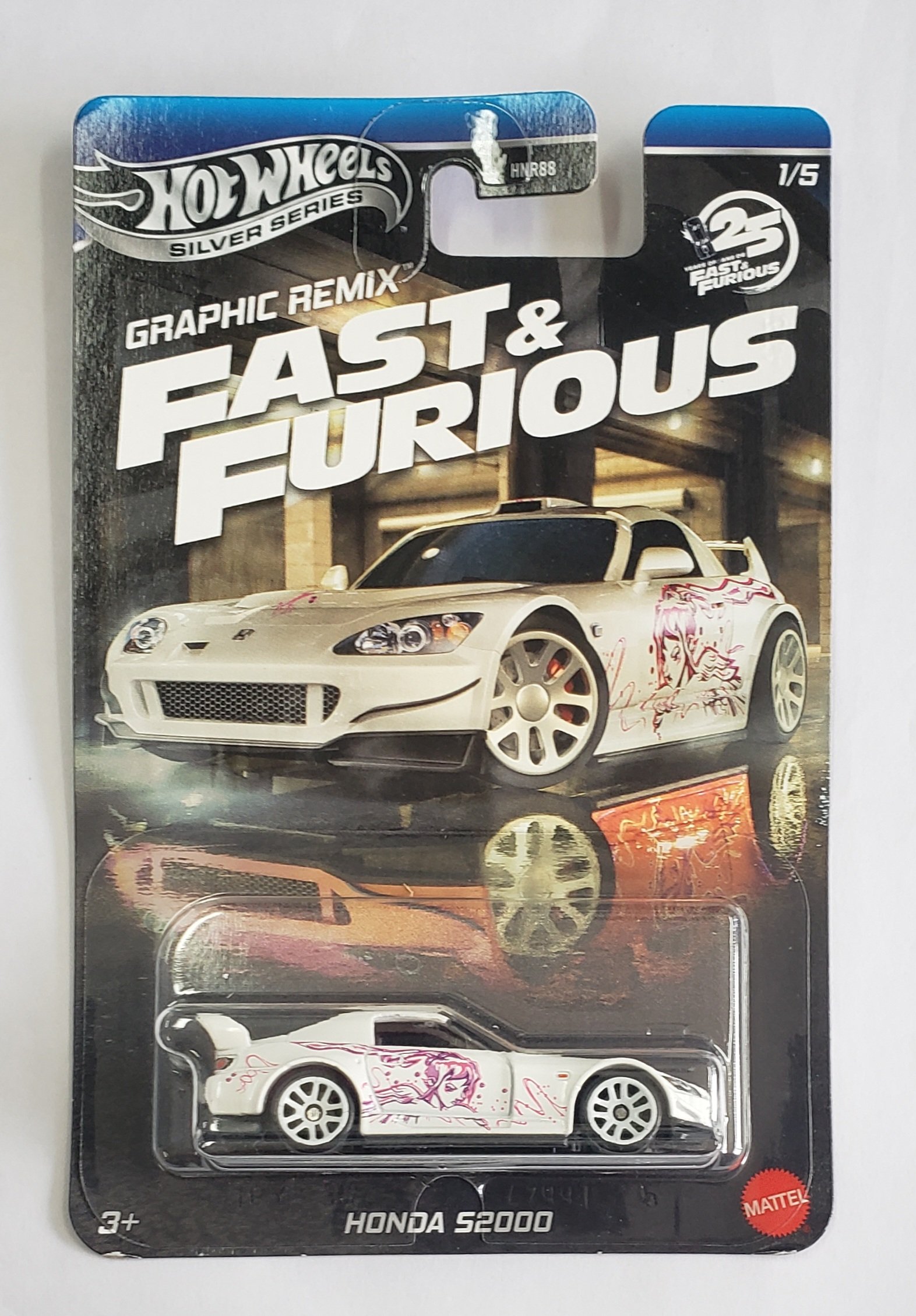 ホットウィール FAST&FURIOUSワイスピ S2000 HONDA Hot Wheels Graphics Remix Fast & Furious – Honda S2000 – Universo