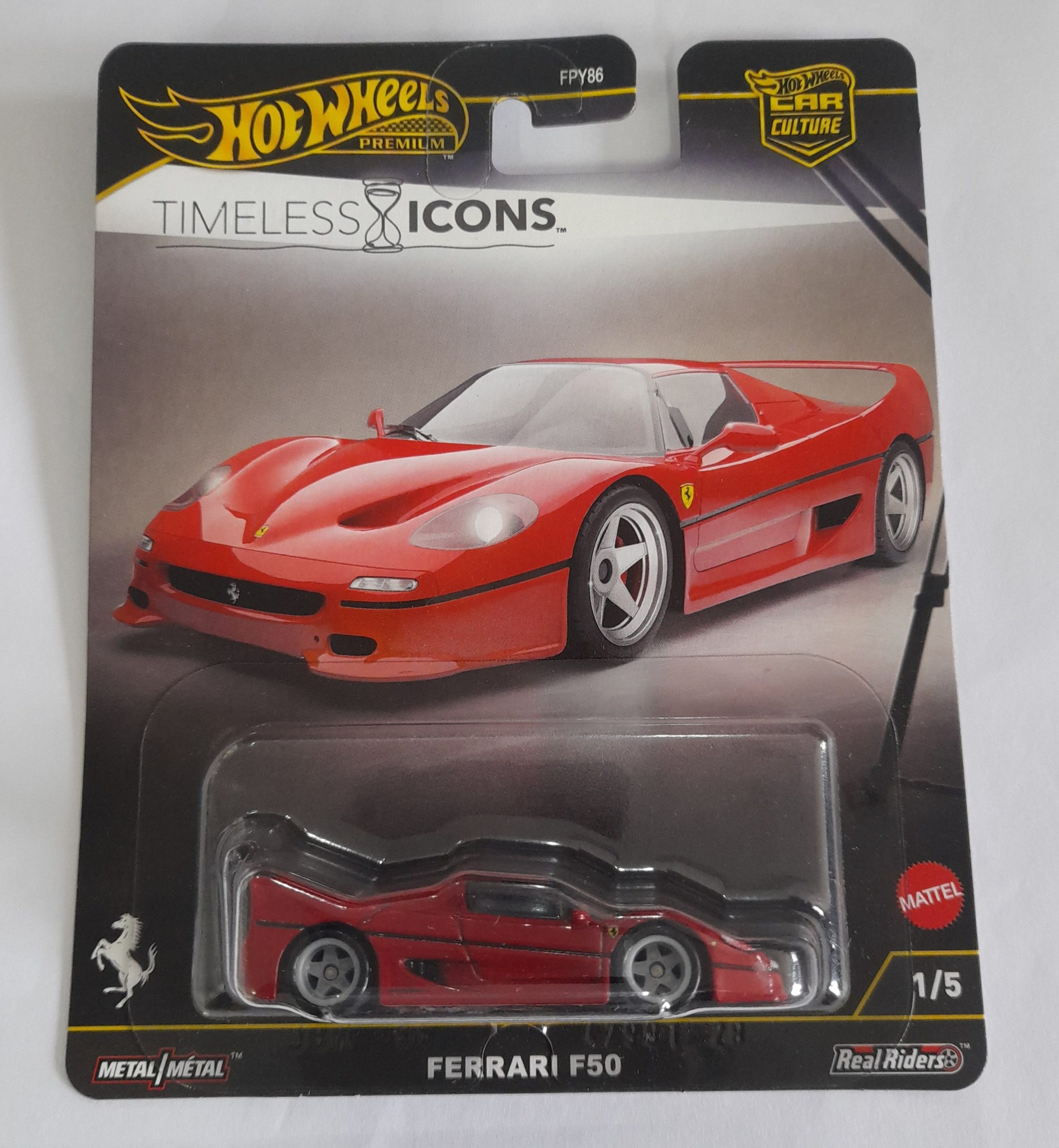 K*a様 ホットウィール　フェラーリ 　F50 Timeless Icons 1 Hot Wheels Car Culture Timeless Icons – Ferrari F50 – Universo Hot