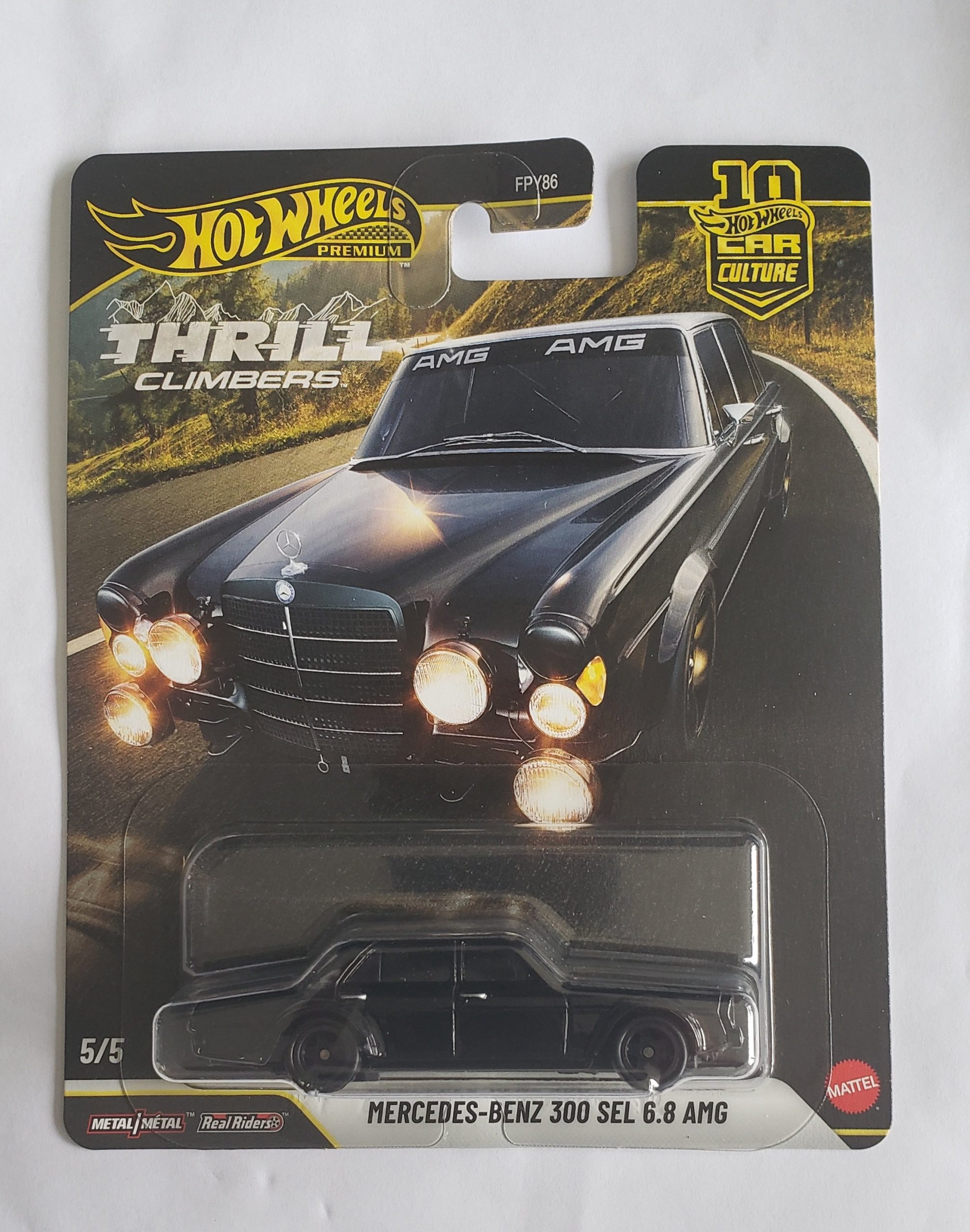加*美様 HotWheelsMercedes-Benz300SEL6.3AMG1 Hot Wheels® Collector Mercedes-Benz 300 SEL 6.8 AMG, miniatura Car