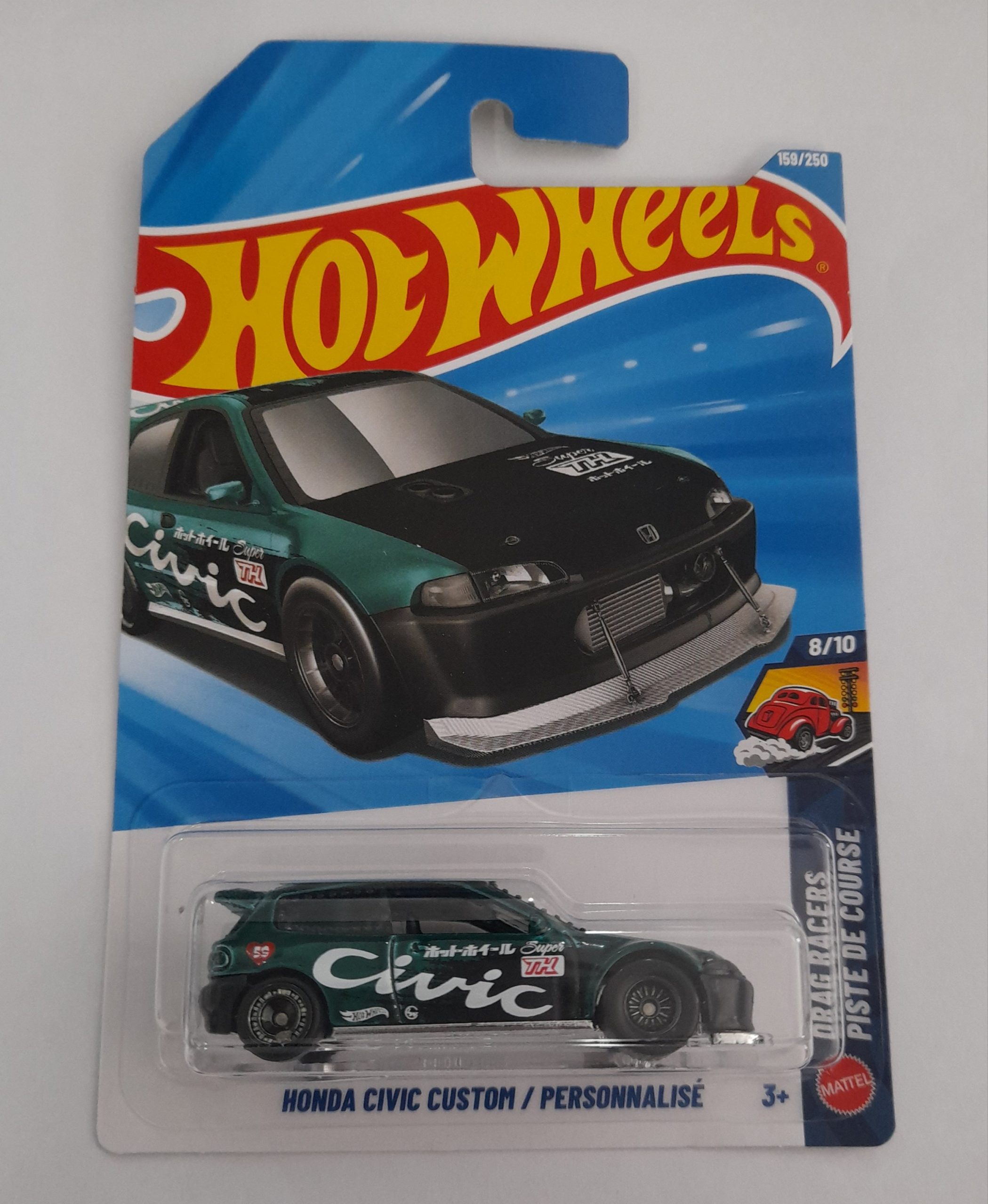 Super T-Hunt* Hot Wheels Drag Racers – Honda Civic Custom